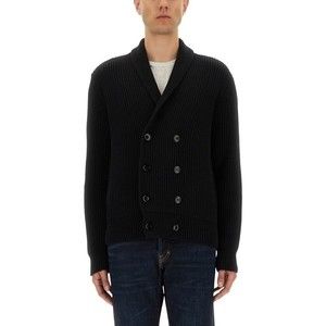 Tom Ford Double-Breasted Cardigan With Ribbed Texture - NWT